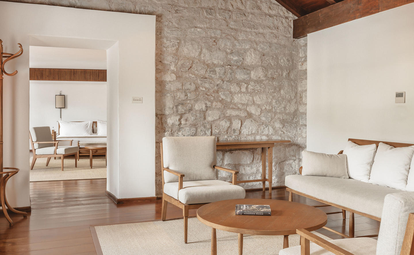 Living Area, Two Bedroom Suite, Aman Sveti Stefan, Montenegro