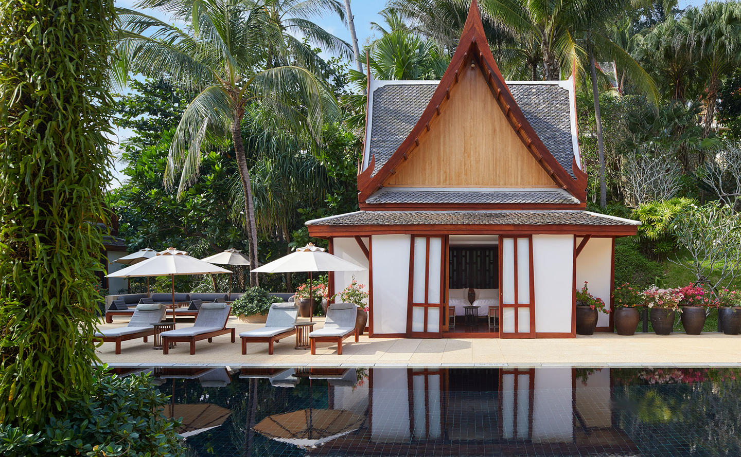 Swimming Pool & Terrace, Two-Bedroom Garden Villa, Amanpuri, Thailand