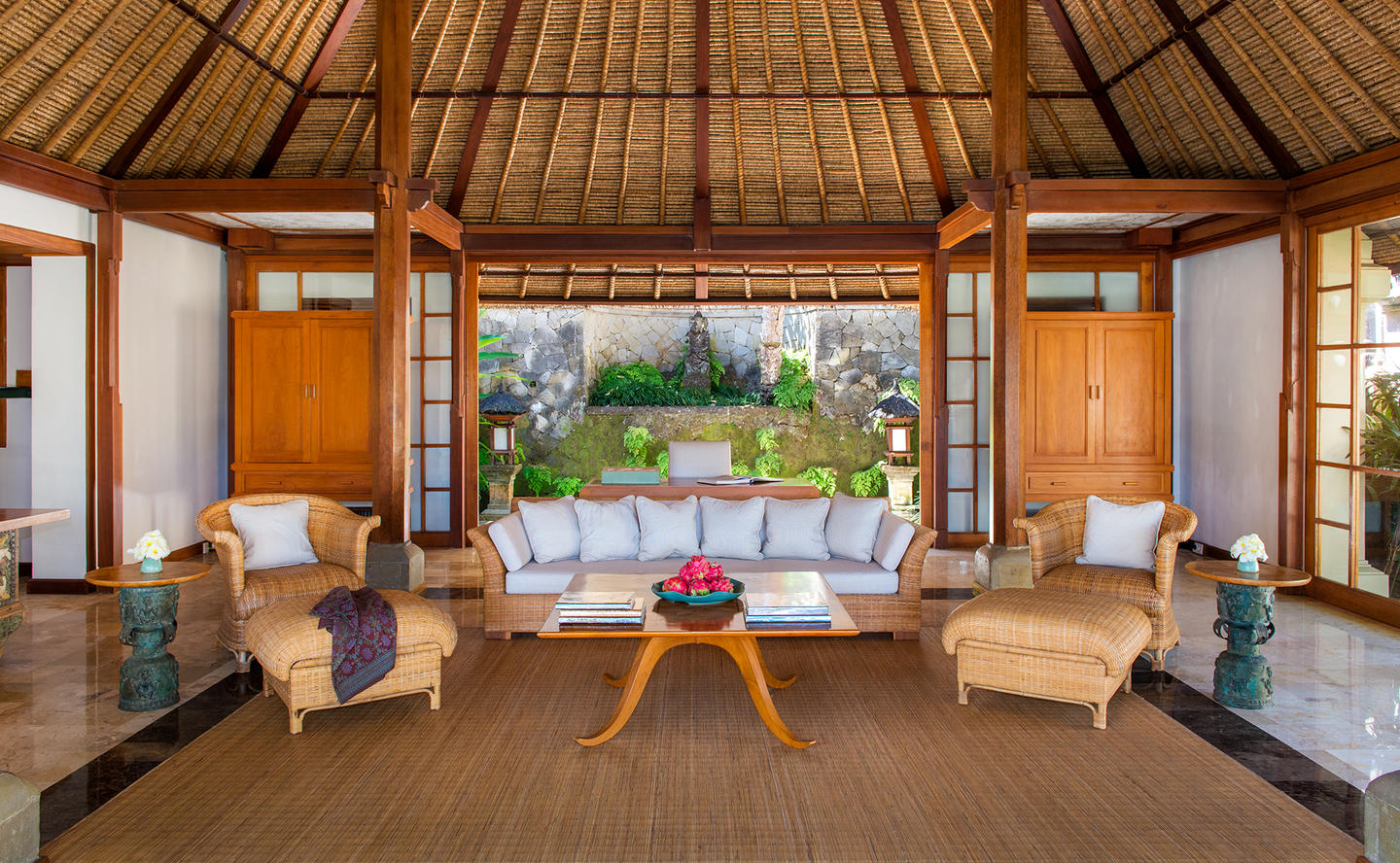 Living Area, Two-Bedroom Suite - Amandari, Bali