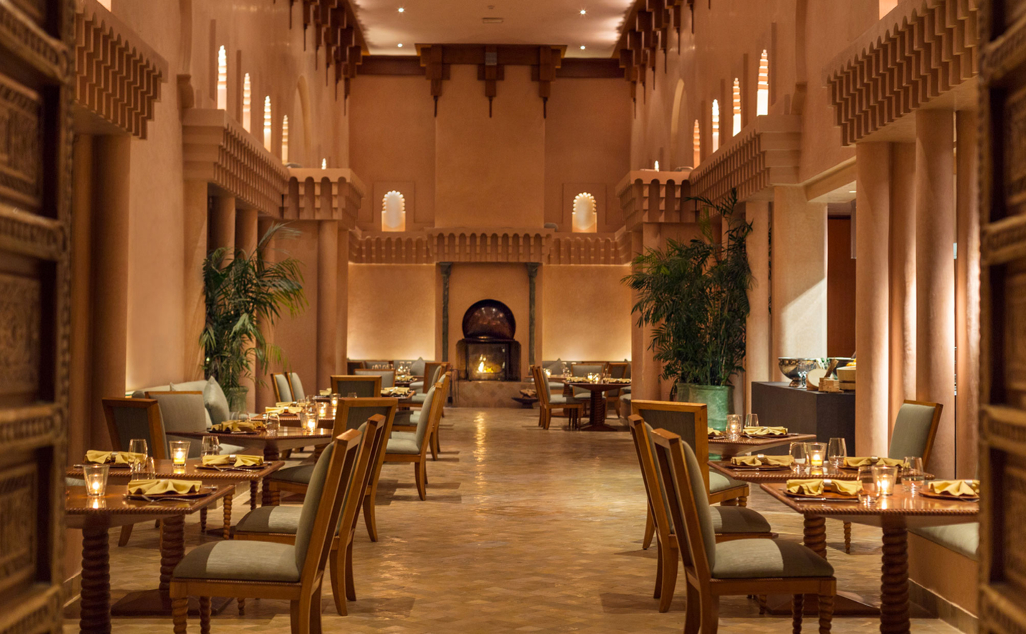Restaurants at Amanjena - Fine Dining in Marrakech, Morocco