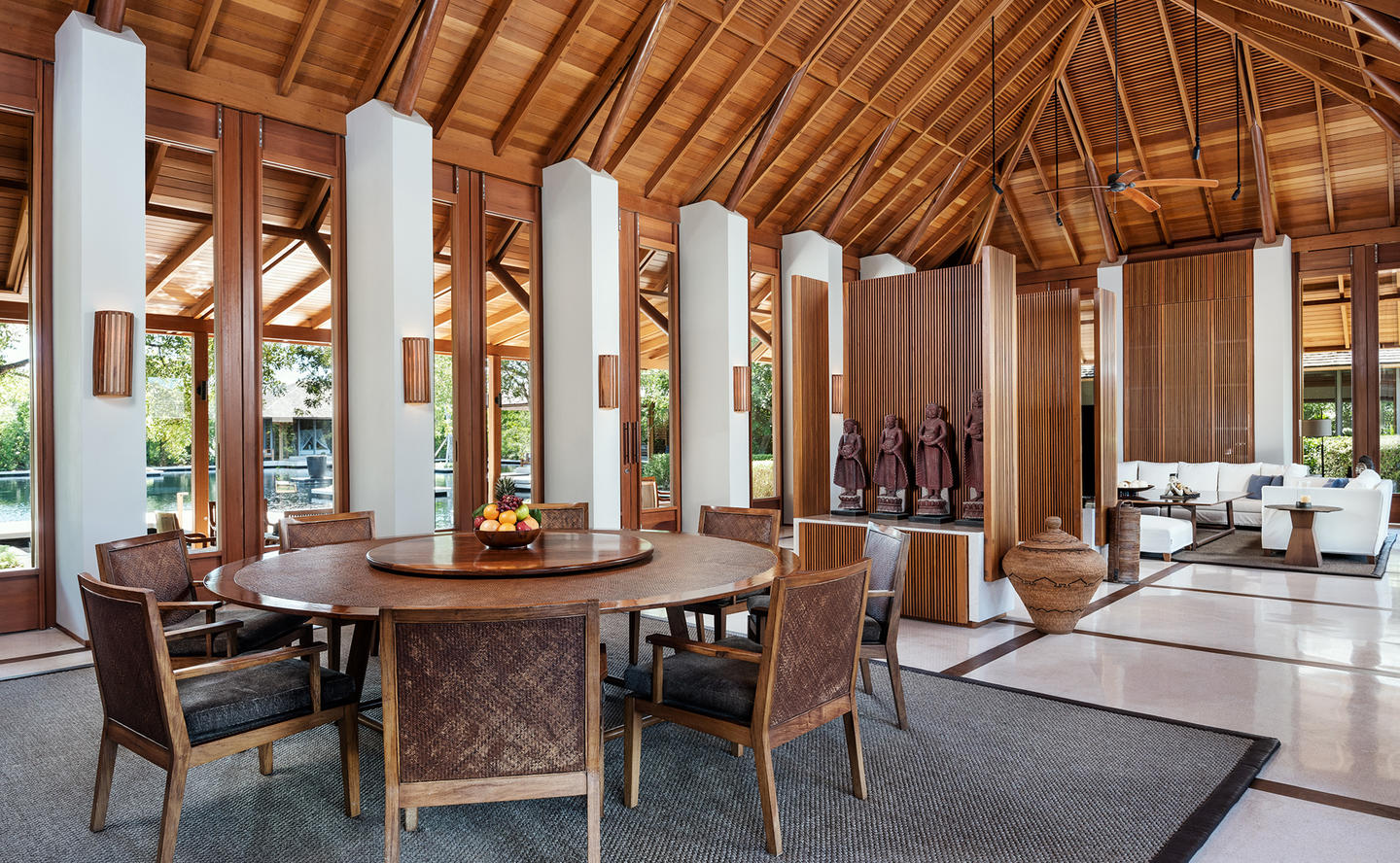 Dining Area, Five-Bedroom Serenity Villa - Amanyara, Turks & Caicos