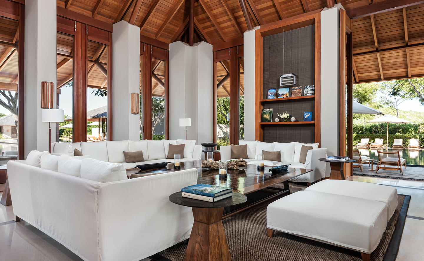 Living Area, Five-Bedroom Serenity Villa - Amanyara, Turks & Caicos