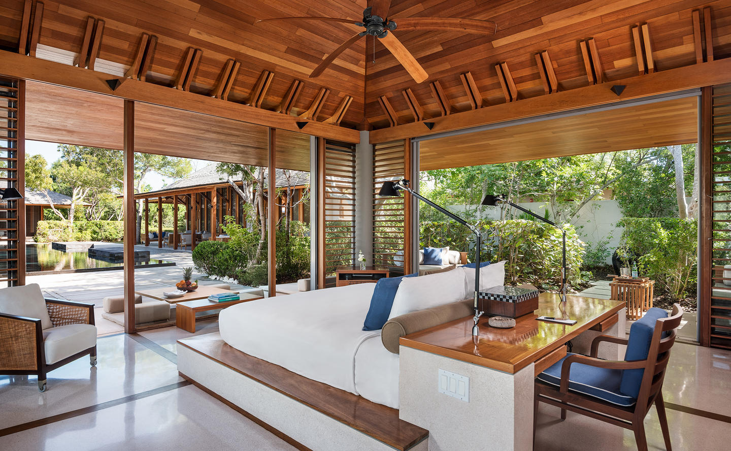 Bedroom, Four-Bedroom Beach Path Tranquility Villa - Amanyara, Turks & Caicos