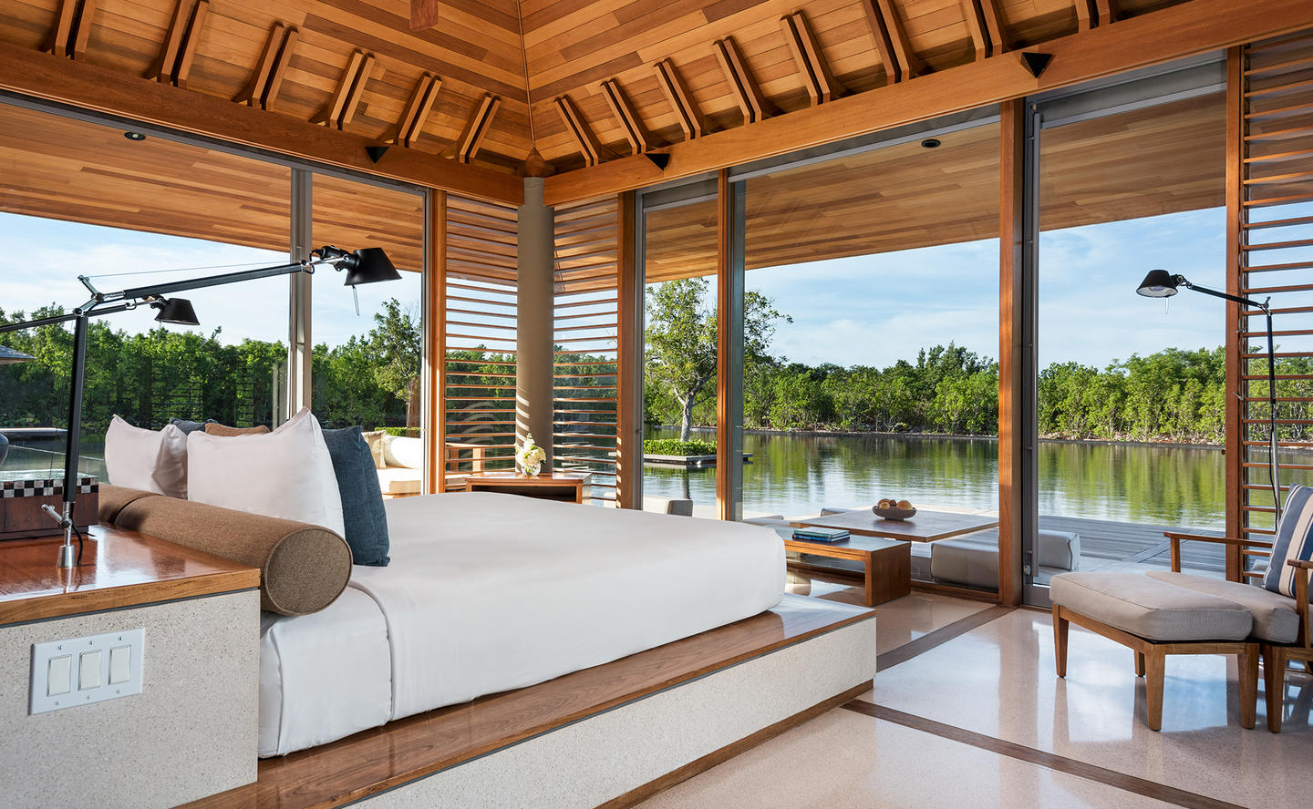 Bedroom, Four-Bedroom Tranquility Villa - Amanyara, Turks & Caicos