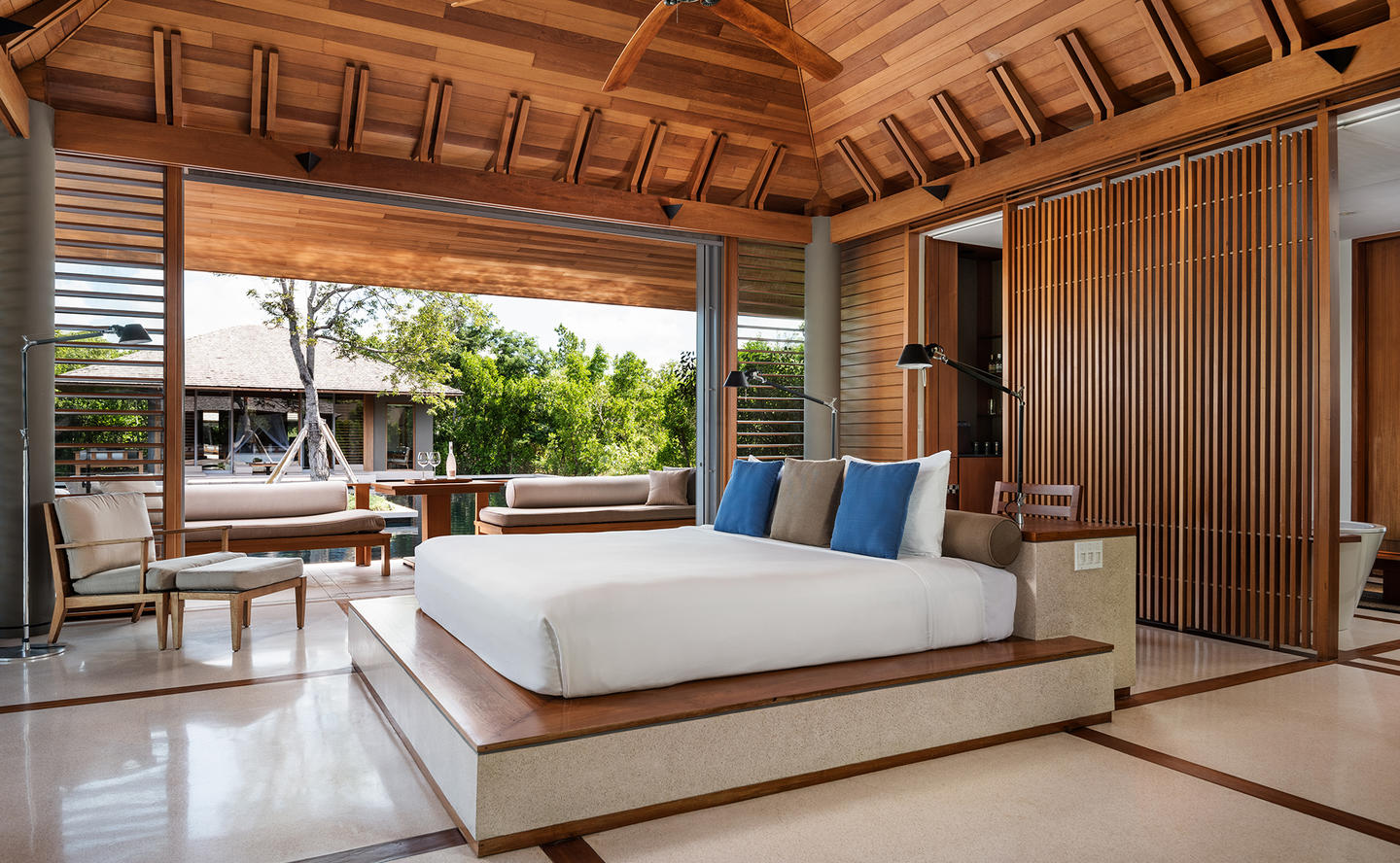 Bedroom, Six-Bedroom Beach Sala Villa - Amanyara, Turks & Caicos