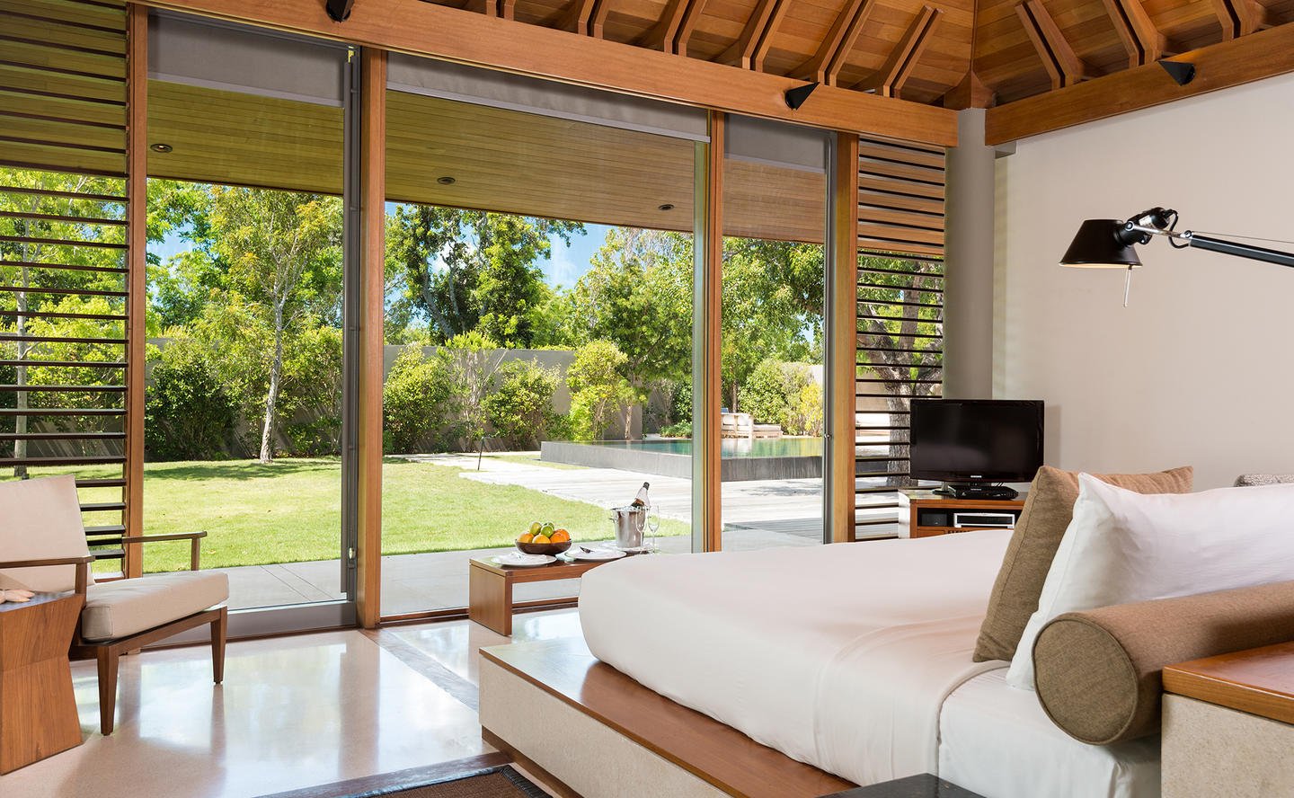 Bedroom, Two-Bedroom Pool Villa - Amanyara, Turks & Caicos