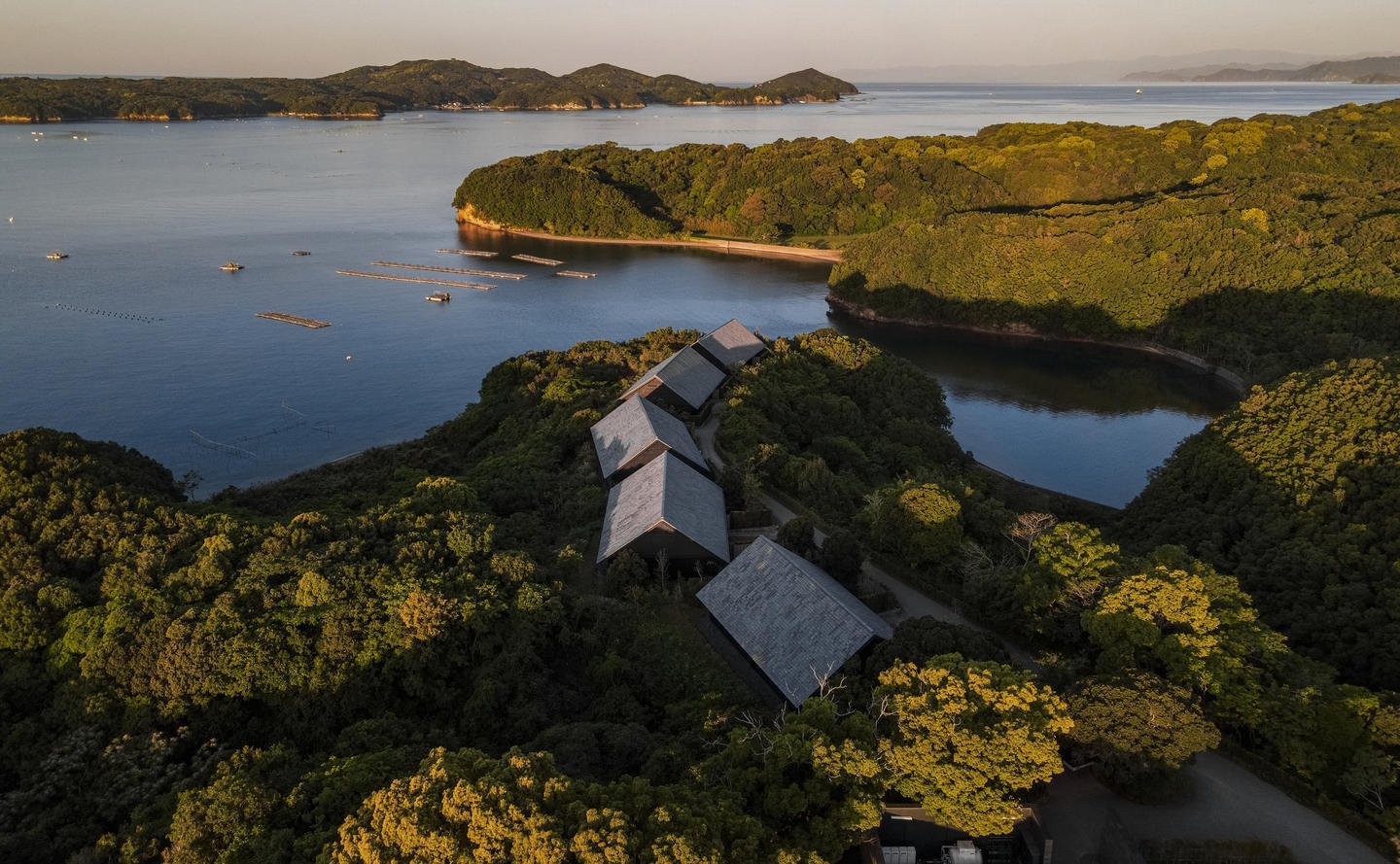 Amanemu, Japan - Resort, drone shot