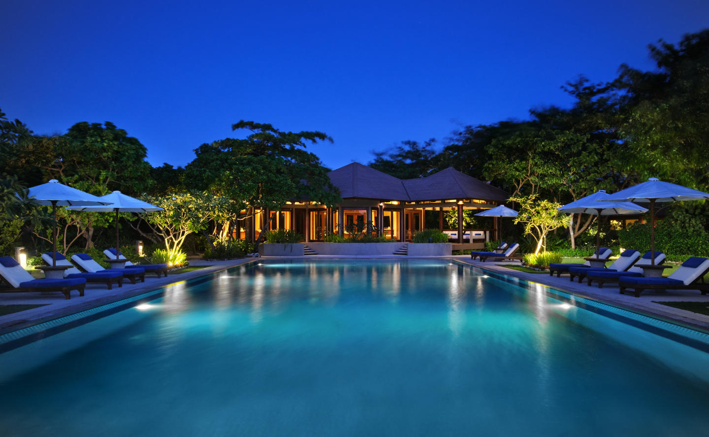 Amanpulo, Philippines - Four-Bedroom Villa Exterior Pool