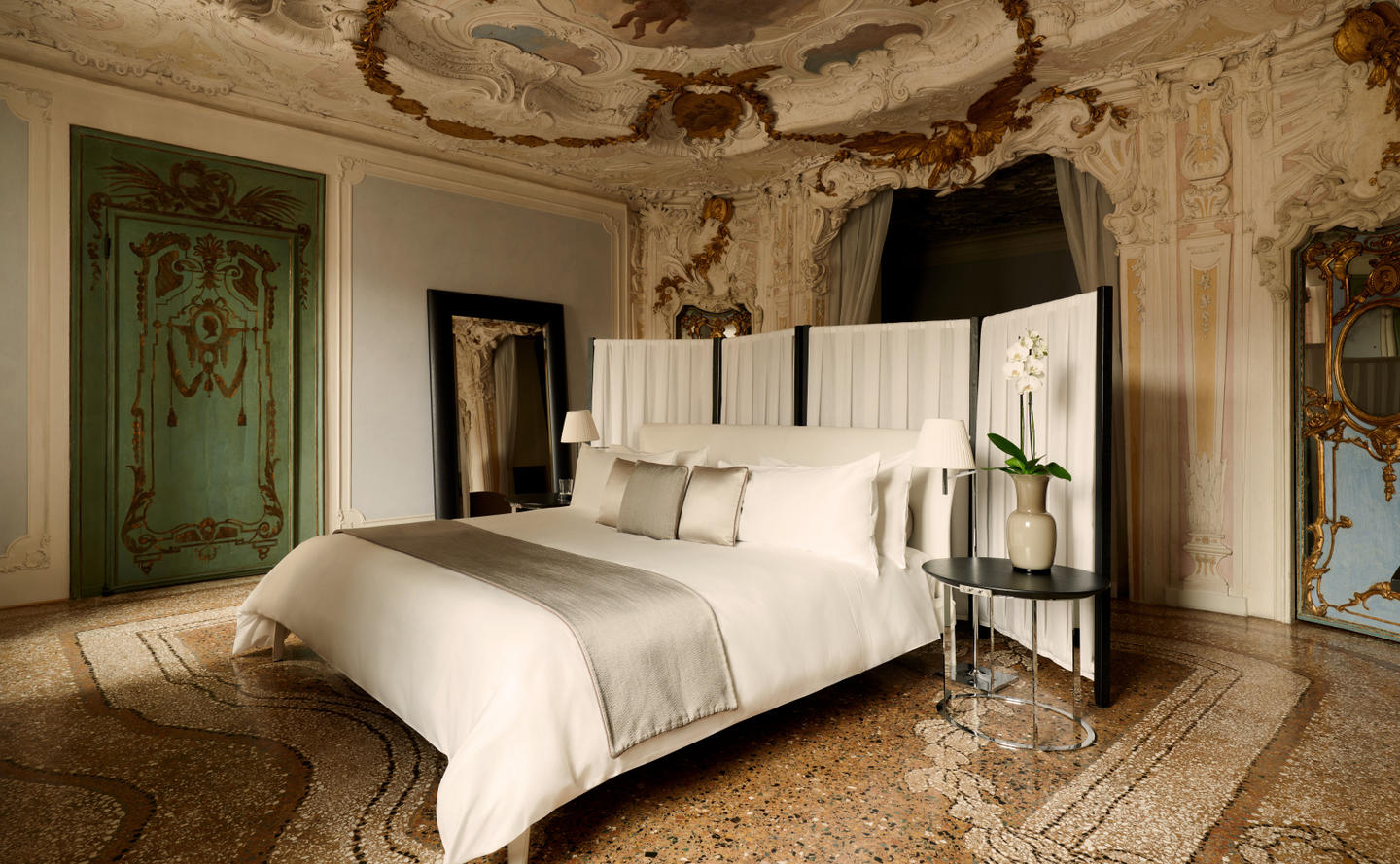 Aman Venice, Italy - Accommodation Tiepolo Suite, Bedroom