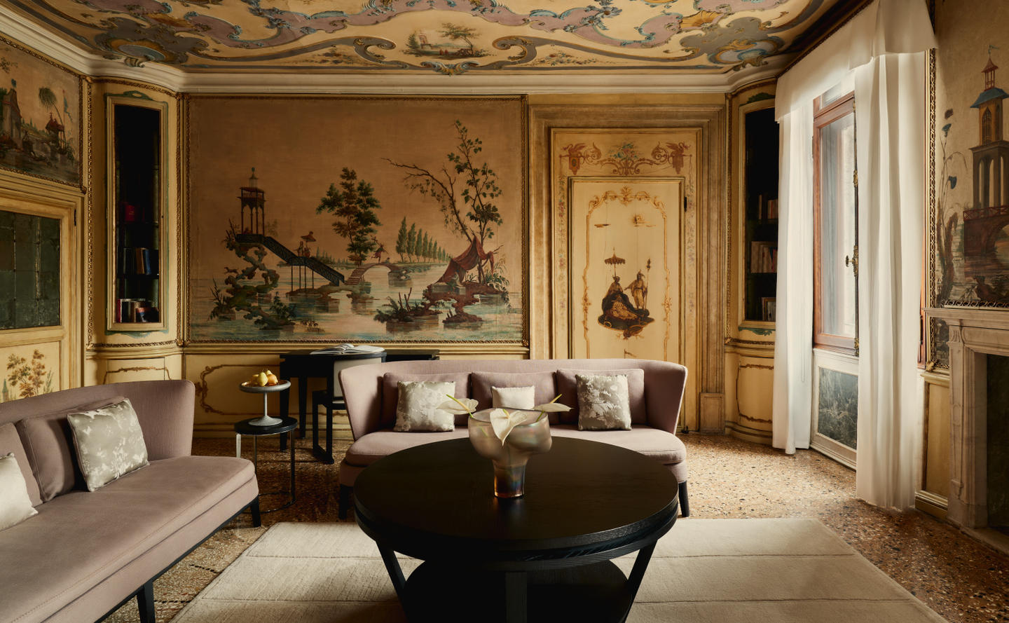 Aman Venice, Italy - Alcova Tiepolo Suite, Living Room 