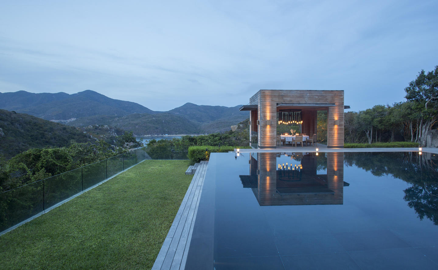 Amanoi Vietnam Four-Bedroom Pool Residence - Swimming Pool and Dining Pavilion