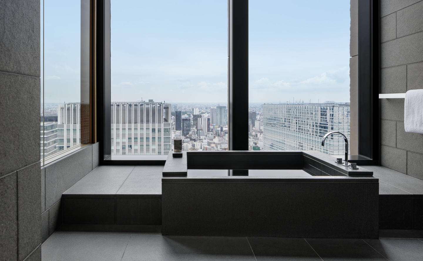 Aman Tokyo, Japan - City Suite Bathroom
