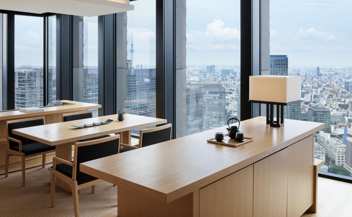 Aman Tokyo, Japan - City Suite Dining