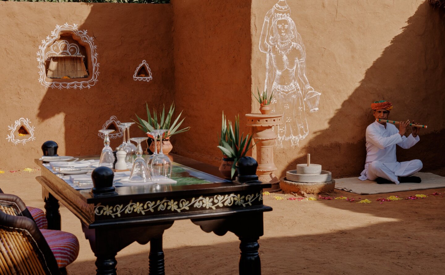 Amanbagh, India - Dining