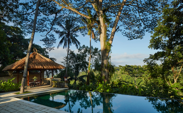 Amandari - Accommodation, Suite pool view