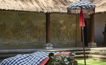Amandari, Ubud, Bali, Indonesia - Tiger Statue