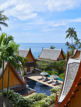 Aerial View, Eight-Bedroom Garden Villa - Amanpuri, Thailand