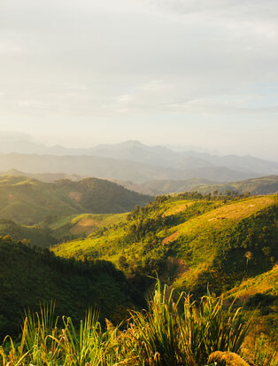 Amantaka, Laos - Mountainscape