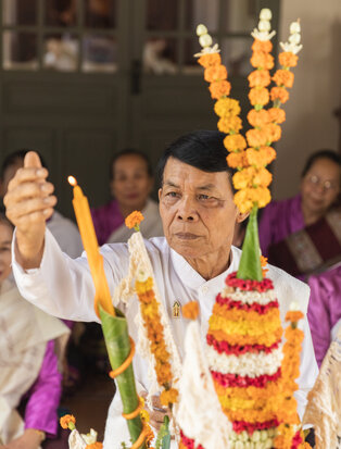 Amantaka, Laos - Baci Ceremony