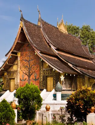 Amantaka, Laos - Temple