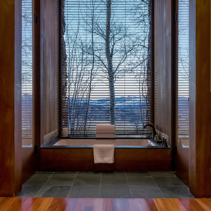 Bathroom, Deluxe Suite - Amangani, Wyoming