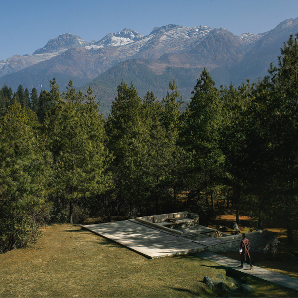Terrace with Mountain Views, Paro Lodge - Amankora, Bhutan