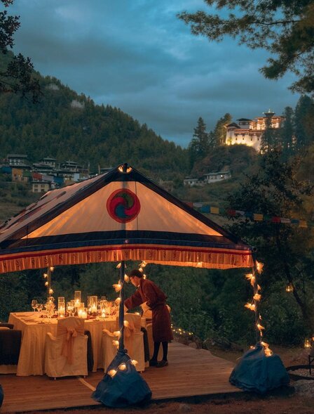 Amankora, Bhutan - Dining