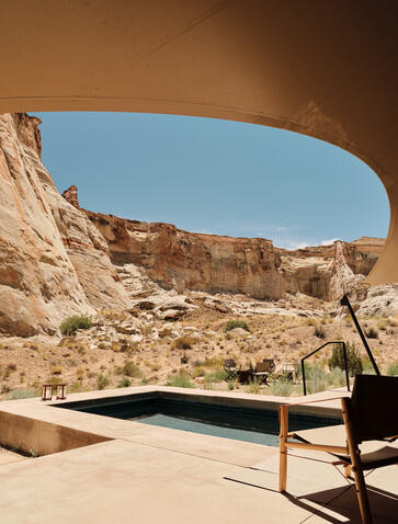 Amangiri, USA - Camp Sarika Pavilion Plunge Pool