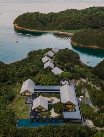 Amanemu, Japan - Resort Exterior, Aeriel Shot