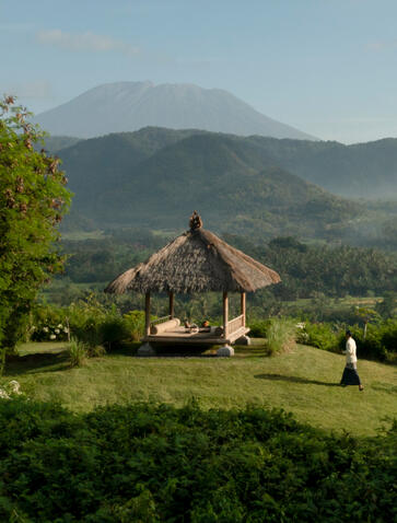 Amankila, Bali - Mount Agung