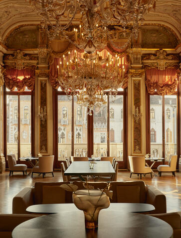 aman venice, italy - ballroom