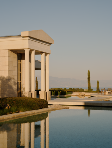 Amanzoe, resort views