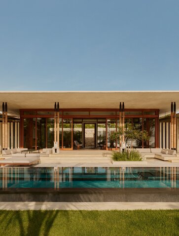 Two-bedroom Casa at Amanera with swimming pool and manicured gardens, Dominican Republic.