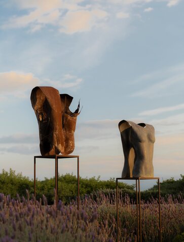 Amanzoe, Greece - Art Exhibit, Alexandra Athanassiades
