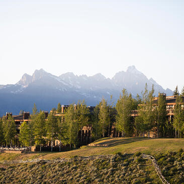 Amangani, Wyoming - Resort exterior