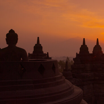 Amanjiwo Borobudur views