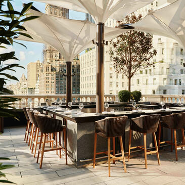 Aman New York, USA - Garden Terrace, bar