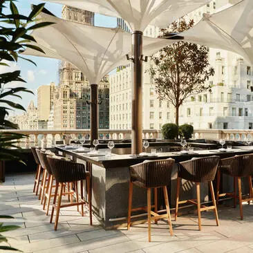 Aman New York, USA - Garden Terrace, bar