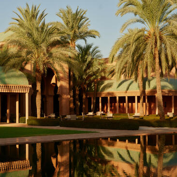 Amanjena, Morocco - Exterior, Central Bassin