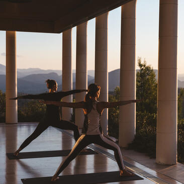 Amanzoe yoga