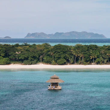 Amanpulo, Philippines - Floating Kawayan Bar
