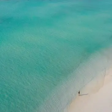 Amanpulo, Beach