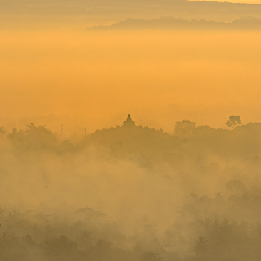 Amanjiwo, Indonesia, Borobudur Sunrise