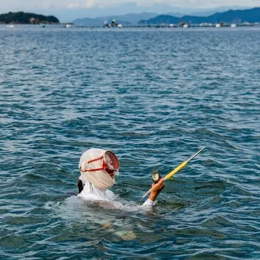 Amanemu, Japan - Experience, Ama Diver
