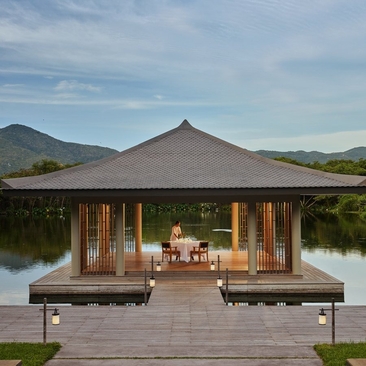 Amanoi, Vietnam - F&amp;B, Private Dining, Lotus Lake Pavilion