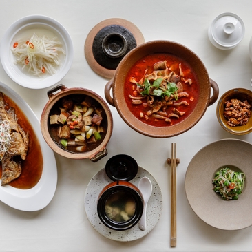 Amanyangyun, China - Dining