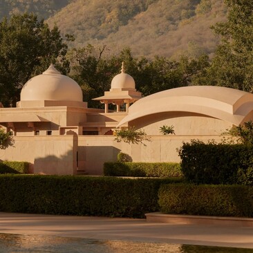 Amanbagh, India - Accommodation, Pool Pavillion Exterior
