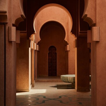 Amanjena, Morocco - Interior, Arrival
