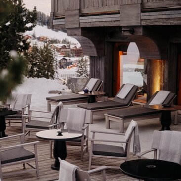 Aman Le Melezin, France - F&amp;B, The Terrace