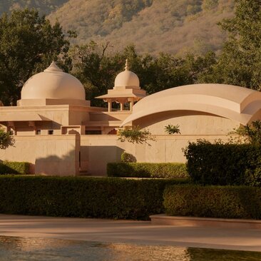 Amanbagh, India - Accommodation, Pool Pavillion Exterior
